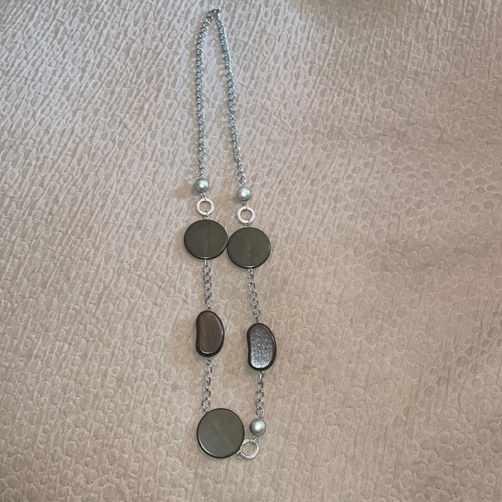 Wood necklace